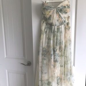 Jenny Yoo Annabelle Floral Convertible gown size 8